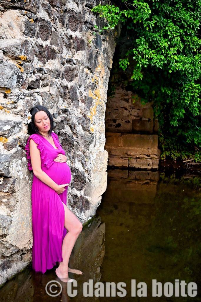 photos grossesse dehors eau