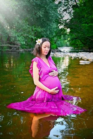 photos grossesse dans l'eau